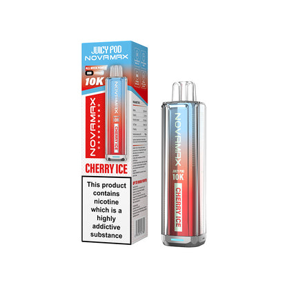 Juicy Pod Novomax 10k Prefilled Pod Kit (Box of 5)