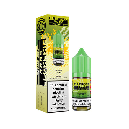 Firerose 5000 Nic Salt (Box of 10)