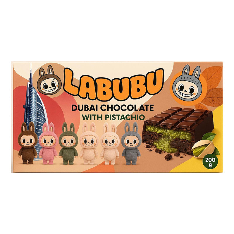 Labubu Dubai Chocolate With Pistachio 200g