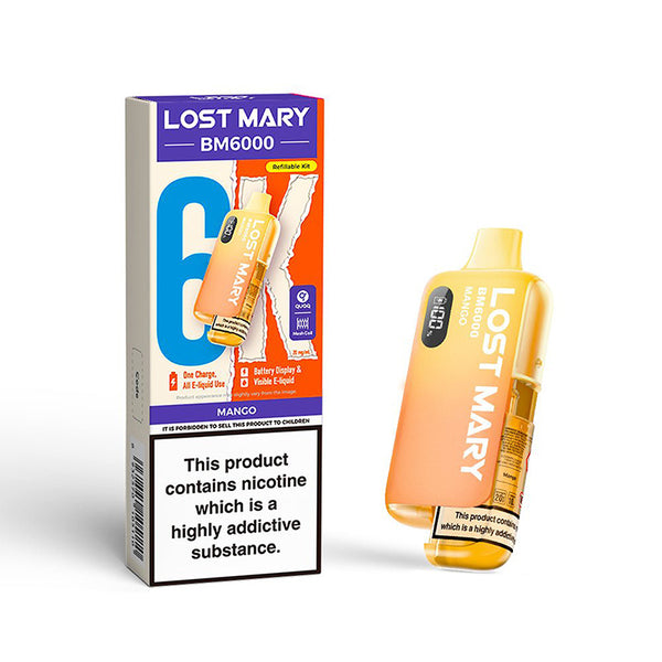 Lost Mary BM6000 Rechargeable Vape Kit (Box of 5)