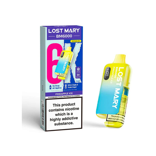 Lost Mary BM6000 Rechargeable Vape Kit (Box of 5)