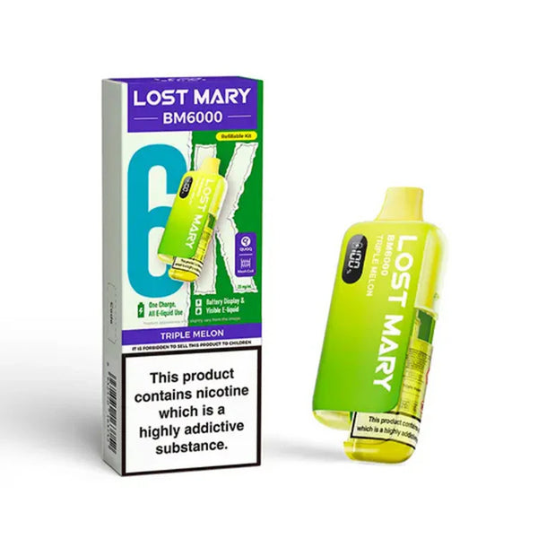 Lost Mary BM6000 Rechargeable Vape Kit (Box of 5)