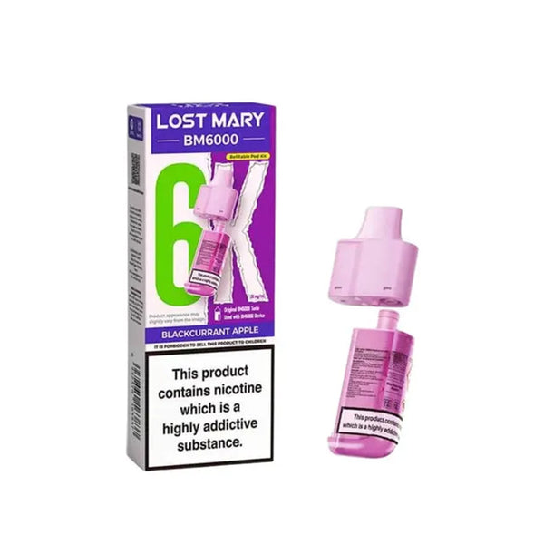Lost Mary BM6000 Refillable Pods (Box of 5)