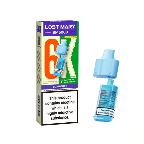 Lost Mary BM6000 Refillable Pods (Box of 5)