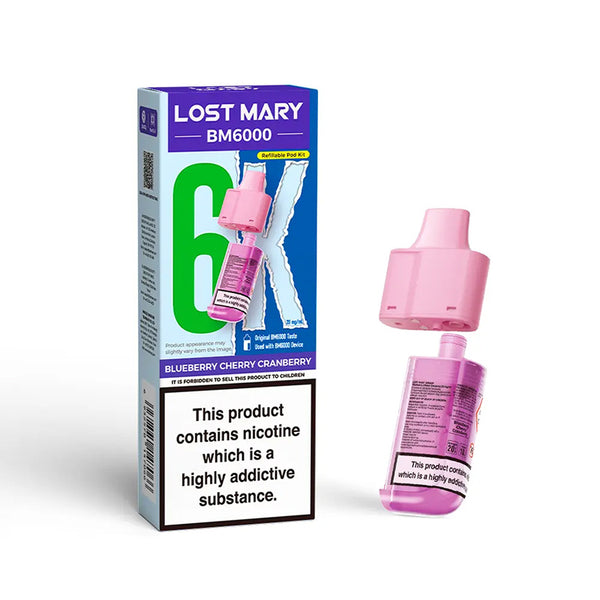 Lost Mary BM6000 Refillable Pods (Box of 5)