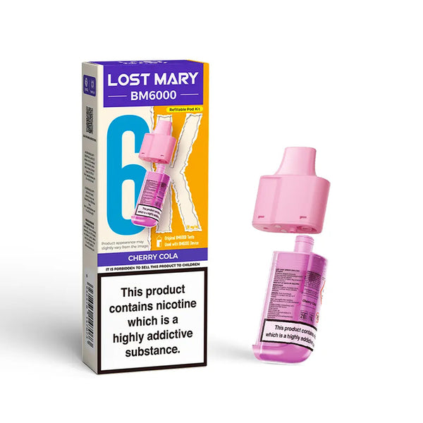 Lost Mary BM6000 Refillable Pods (Box of 5)