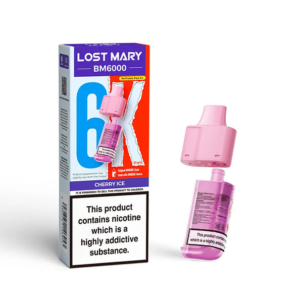 Lost Mary BM6000 Refillable Pods (Box of 5)