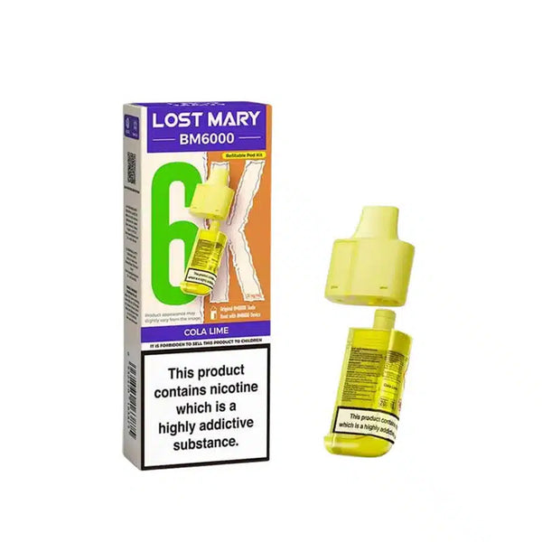 Lost Mary BM6000 Refillable Pods (Box of 5)