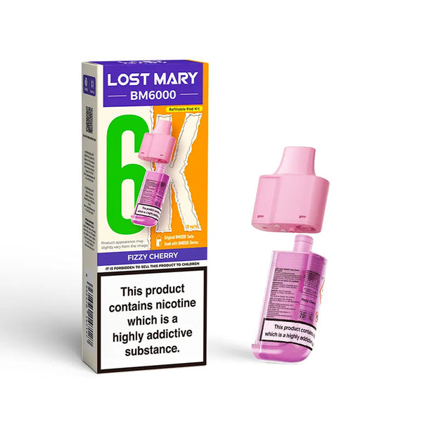 Lost Mary BM6000 Refillable Pods (Box of 5)