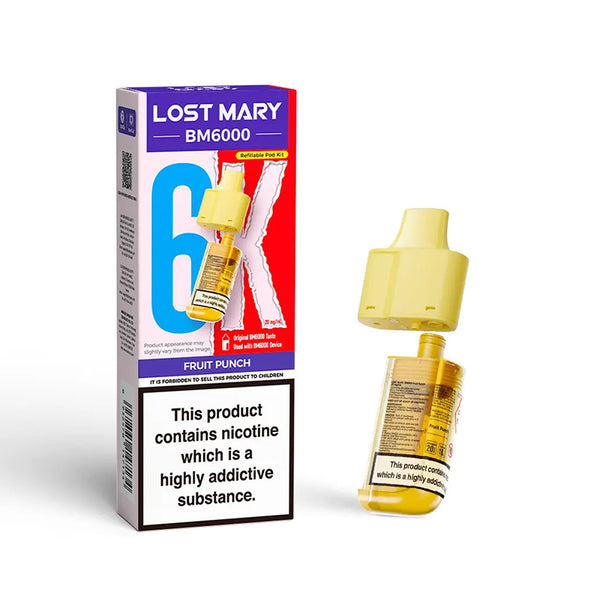 Lost Mary BM6000 Refillable Pods (Box of 5)