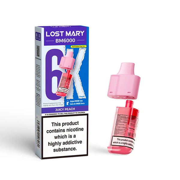 Lost Mary BM6000 Refillable Pods (Box of 5)
