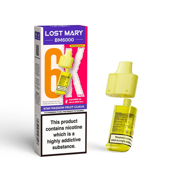 Lost Mary BM6000 Refillable Pods (Box of 5)