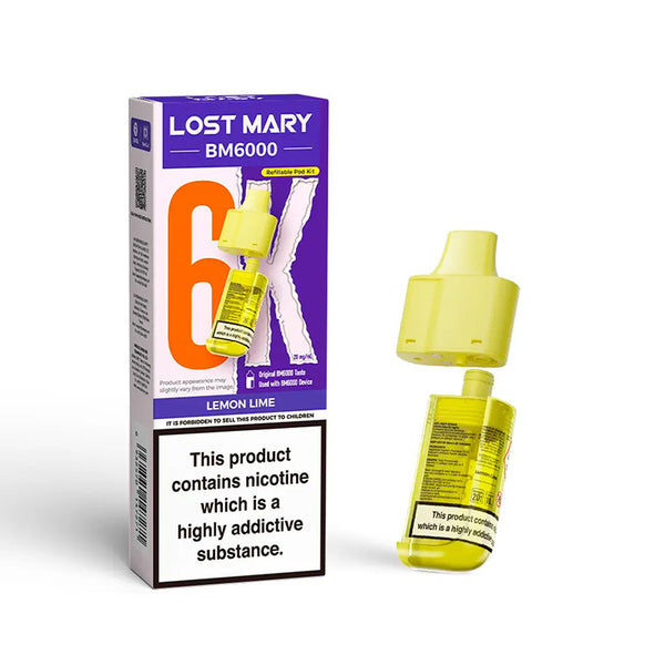 Lost Mary BM6000 Refillable Pods (Box of 5)