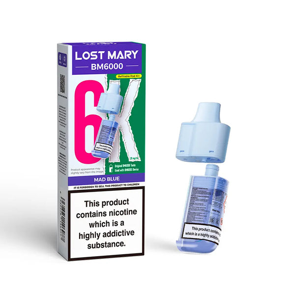 Lost Mary BM6000 Refillable Pods (Box of 5)