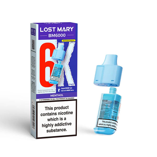 Lost Mary BM6000 Refillable Pods (Box of 5)