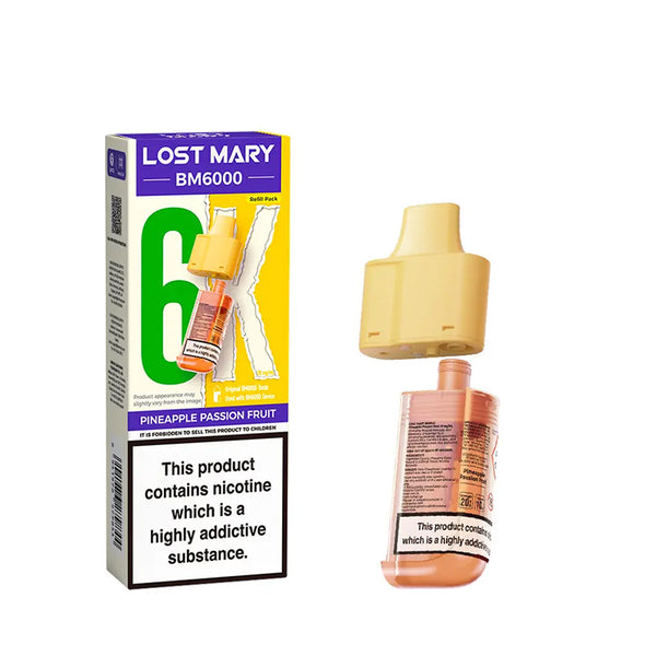 Lost Mary BM6000 Refillable Pods (Box of 5)