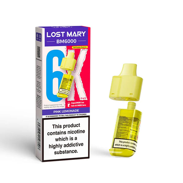 Lost Mary BM6000 Refillable Pods (Box of 5)