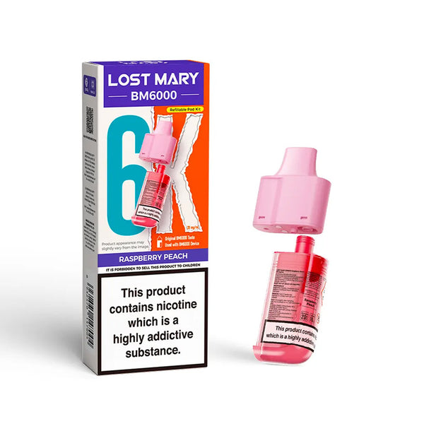 Lost Mary BM6000 Refillable Pods (Box of 5)