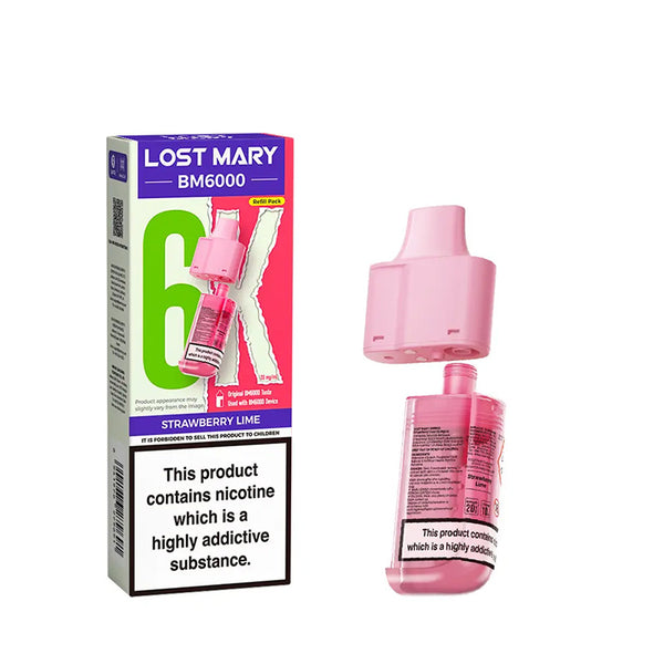 Lost Mary BM6000 Refillable Pods (Box of 5)