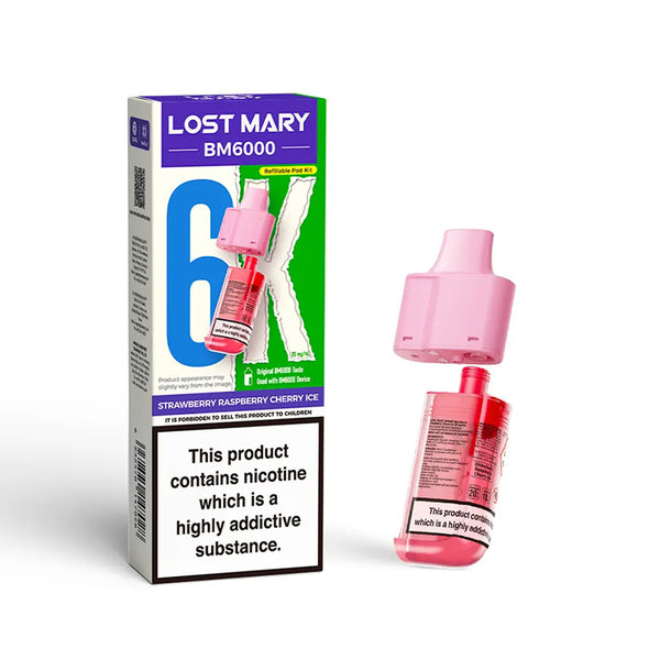 Lost Mary BM6000 Refillable Pods (Box of 5)