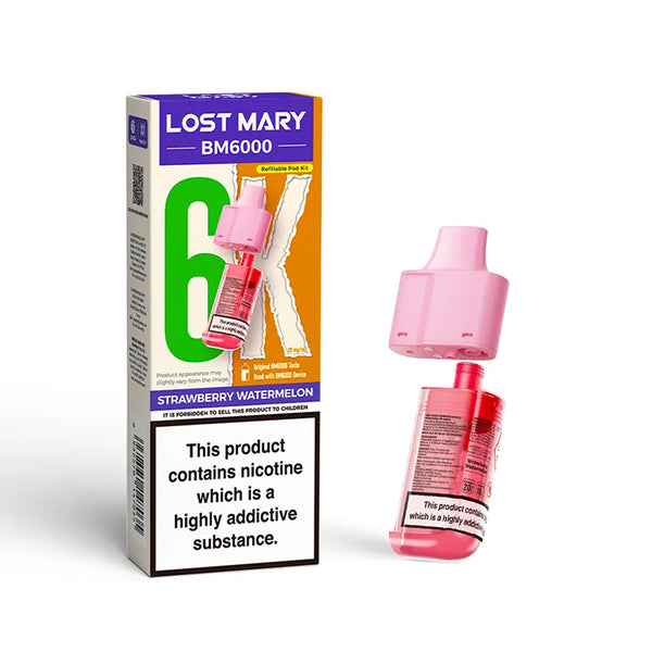 Lost Mary BM6000 Refillable Pods (Box of 5)