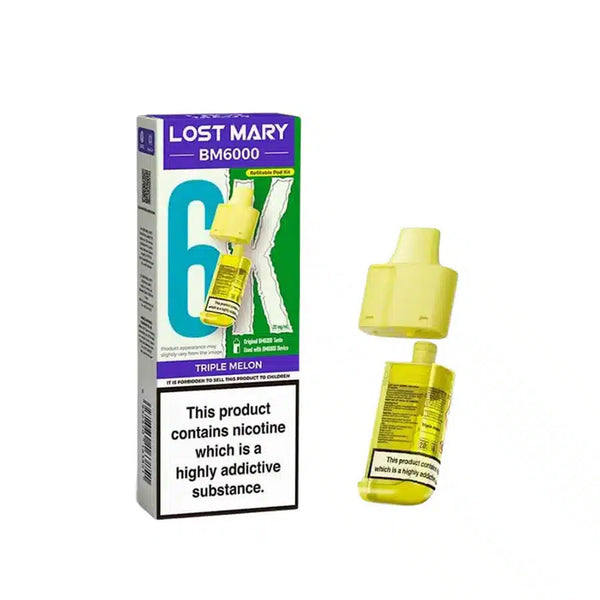 Lost Mary BM6000 Refillable Pods (Box of 5)