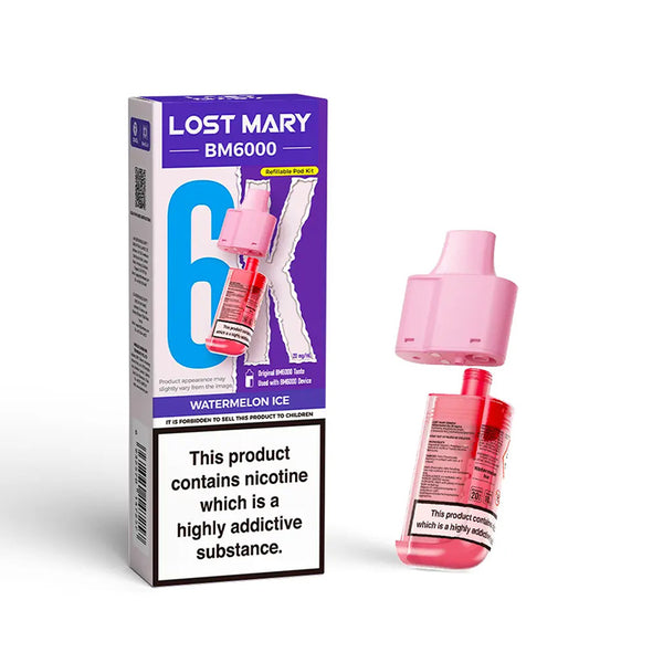 Lost Mary BM6000 Refillable Pods (Box of 5)