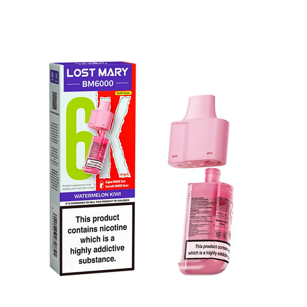 Lost Mary BM6000 Refillable Pods (Box of 5)