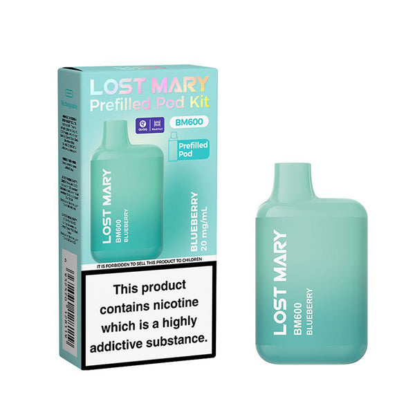 Lost Mary BM600 Rechargeable Prefilled Pod Kit (Box of 10)