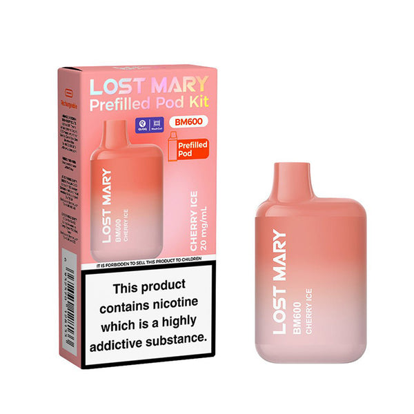 Lost Mary BM600 Rechargeable Prefilled Pod Kit (Box of 10)
