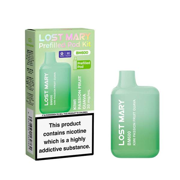 Lost Mary BM600 Rechargeable Prefilled Pod Kit (Box of 10)