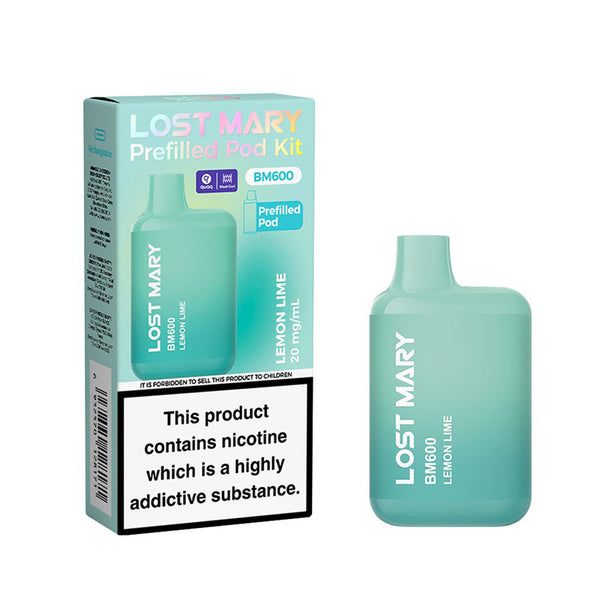 Lost Mary BM600 Rechargeable Prefilled Pod Kit (Box of 10)