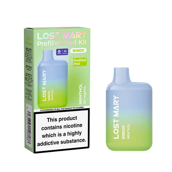 Lost Mary BM600 Rechargeable Prefilled Pod Kit (Box of 10)