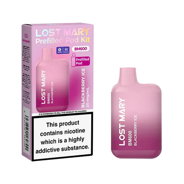 Lost Mary BM600 Rechargeable Prefilled Pod Kit (Box of 10)
