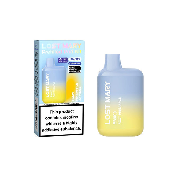 Lost Mary BM600 Rechargeable Prefilled Pod Kit (Box of 10)