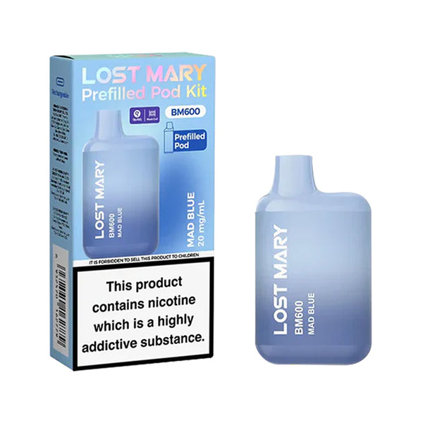 Lost Mary BM600 Rechargeable Prefilled Pod Kit (Box of 10)