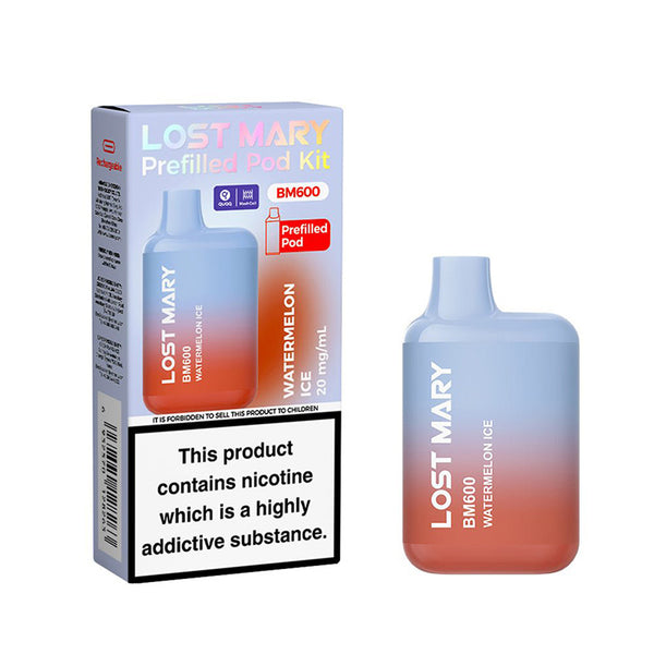 Lost Mary BM600 Rechargeable Prefilled Pod Kit (Box of 10)