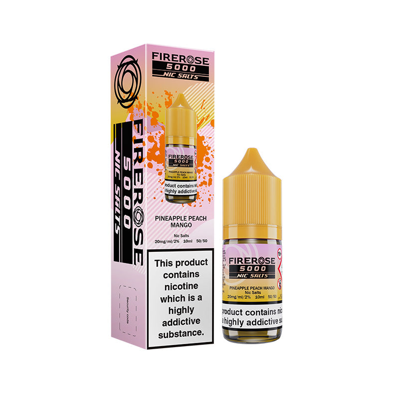 Firerose 5000 Nic Salt (Box of 10)