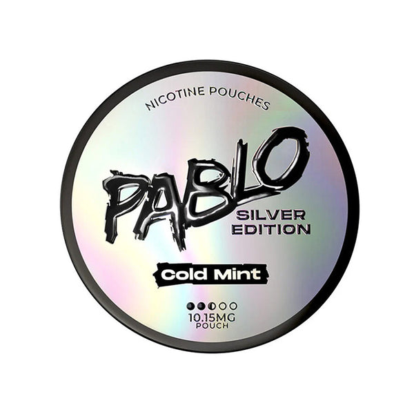 Pablo Silver Edition 10mg Nicotine Pouch (Pack of 5)
