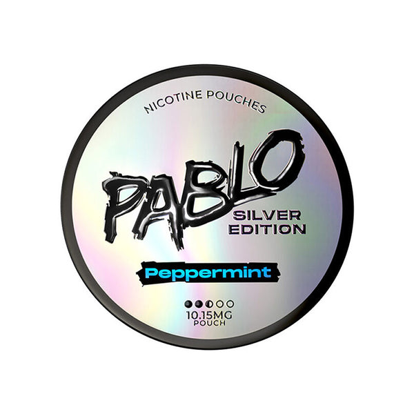 Pablo Silver Edition 10mg Nicotine Pouch (Pack of 5)