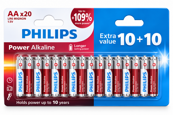 Philips x Barcelona FC AA Battery 20 pcs RRP £9.99