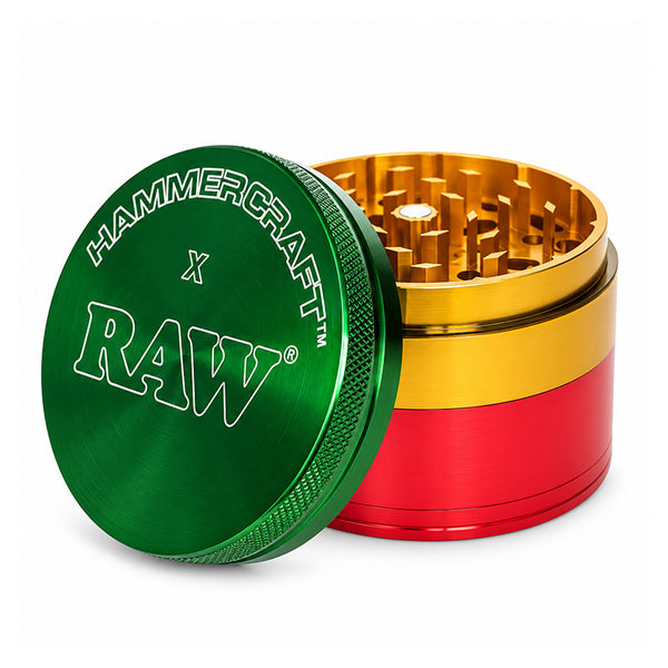 RAW Hammercraft Grinder Large – Rasta