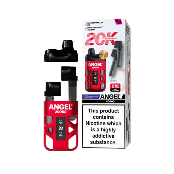 Vapes Bars Angel 20K Rechargeable Vape Kit (Box of 5)