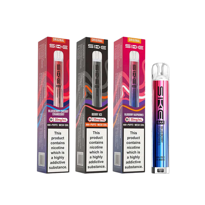 SKE Crystal 600 Rechargeable Prefilled Pod Kit (Box of 10)