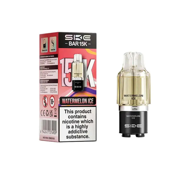 SKE Bar 15K Prefilled Pods (Box of 5)