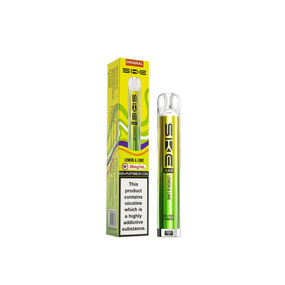 SKE Crystal 600 Rechargeable Prefilled Pod Kit (Box of 10)