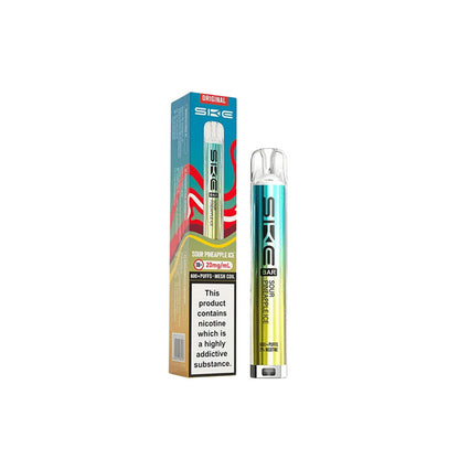 SKE Crystal 600 Rechargeable Prefilled Pod Kit (Box of 10)