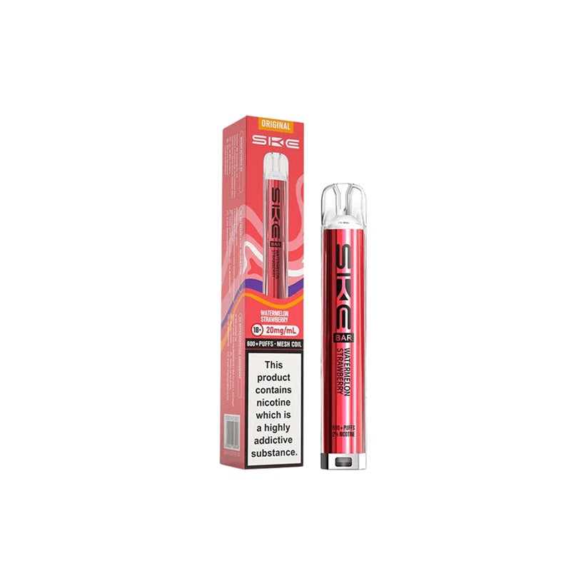 SKE Crystal 600 Rechargeable Prefilled Pod Kit (Box of 10)