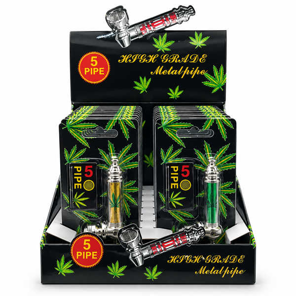 Sparky Smoking Pipe YD 300 Metal Pipe (Pack of 12)