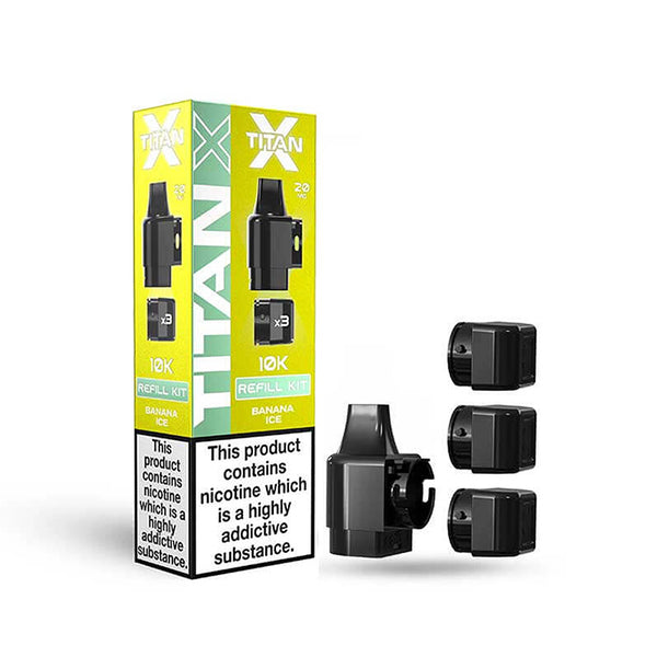 Titan X Prefilled Pod + Refills (Box of 10)